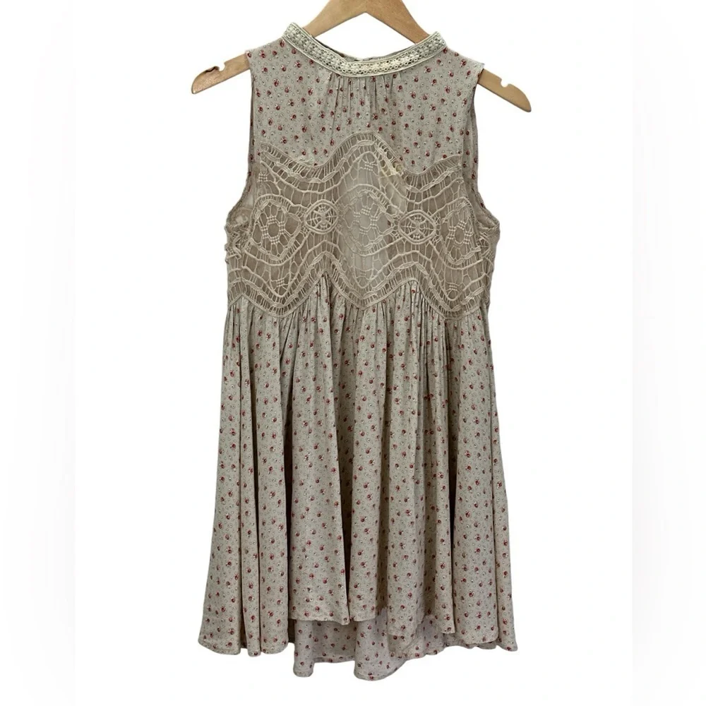 NWT Jodifl Floral Lace Boho Cottagecore Tunic